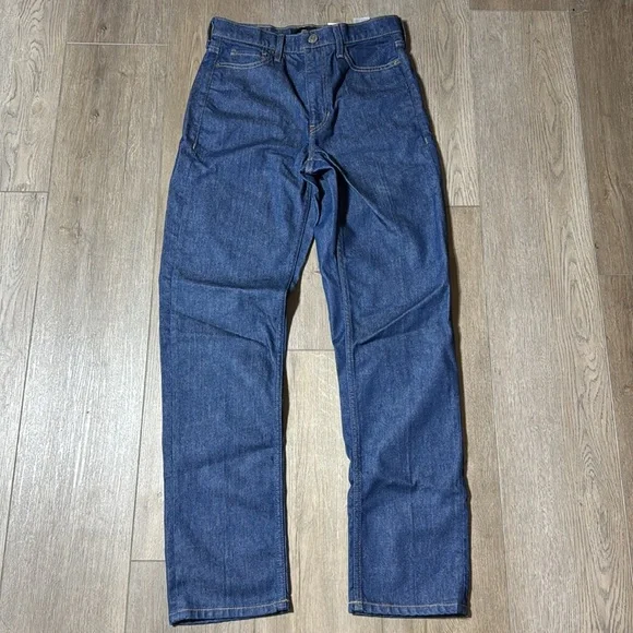 NWT! Banana Republic Women’s Medium Wash High-Rise Straight Jean -27 LONG 🔹